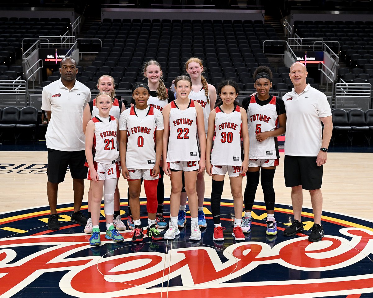 🏆 Congratulations to Future! Made final game on "Court of Dreams" Gainbridge Fieldhouse prior to Fever vs Aces Sunday by defeating MO Phenom 2029 Blue - Santana 46-17, Tennessee Trotters 43-29, Cincy Ice 2029-Carlier 48-25, finally defeating to MO Grind Elite 44-34 #HCoOpGames