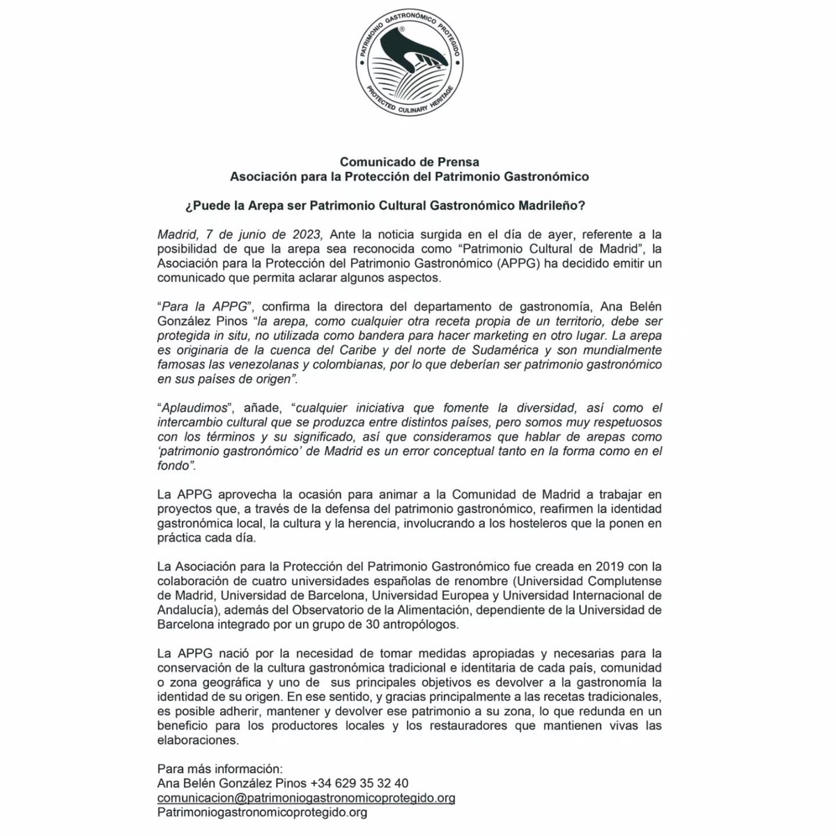 Desde este Caribe compartido por nuestra ancestralidad, Guaiqueríes y Cumanagotos, de dónde proviene la voz Erepa, defendemos con inmenso orgullo venezolano la patrimonialidad de nuestra Arepa Venezolana. Apoyamos a la @AVGorgVE en la defensa de nuestro acervo culinario.