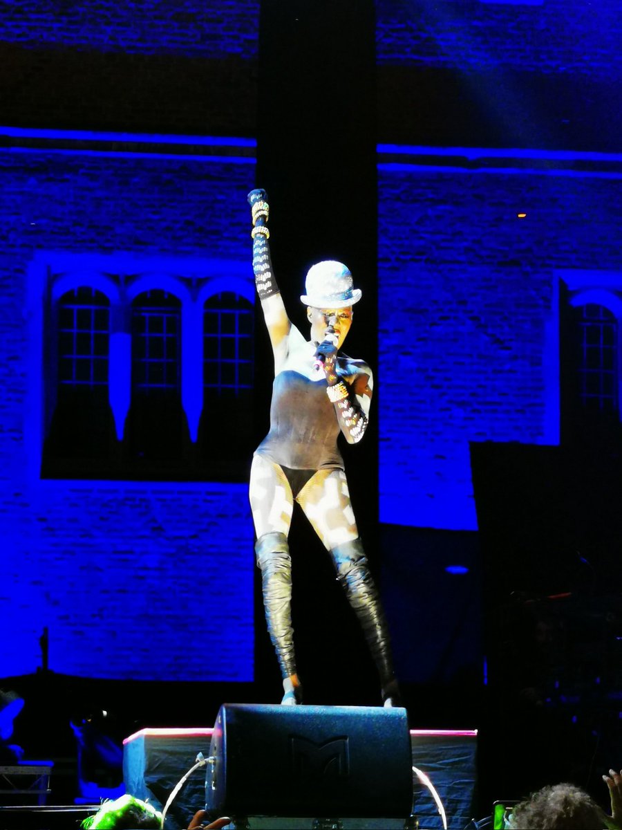 Ladies and Gentlemen, Miss <a href="/gracejones/">Grace Jones</a> was phenomenal tonight <a href="/HCPFestival/">HCP Festival</a> 💖