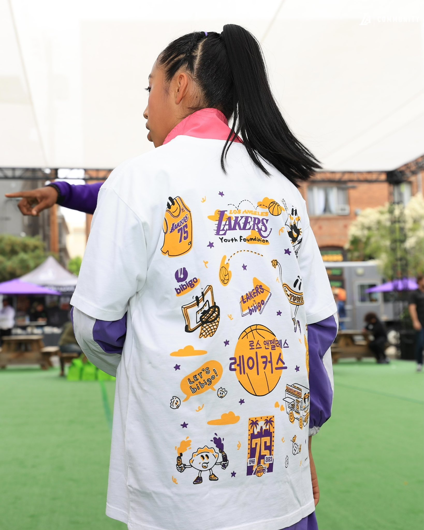 Los Angeles LAKERS Varsity Jacket