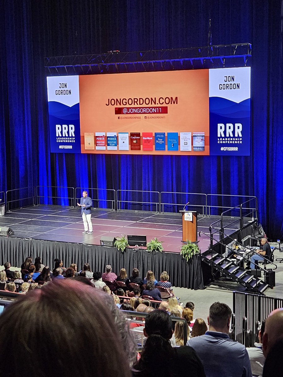 Day 3 @cfisdrrr completed my heart 🫶 with @JonGordon11. Remember, 'It's about WE, not me.' Thank you, @cfisdrrr, for bringing in the best to #Inspire us for the new year! #CFISDRRR #jongordon #positivity #coffeebean #inspirational #love #serve #care