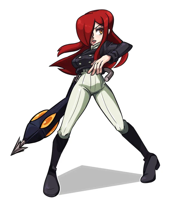 As an apology to all those who followed me for Skullgirls and now have to deal with me screaming about Persona 3 Reload, here's some of my old SG style Persona 3 fanart  #Persona3Reload