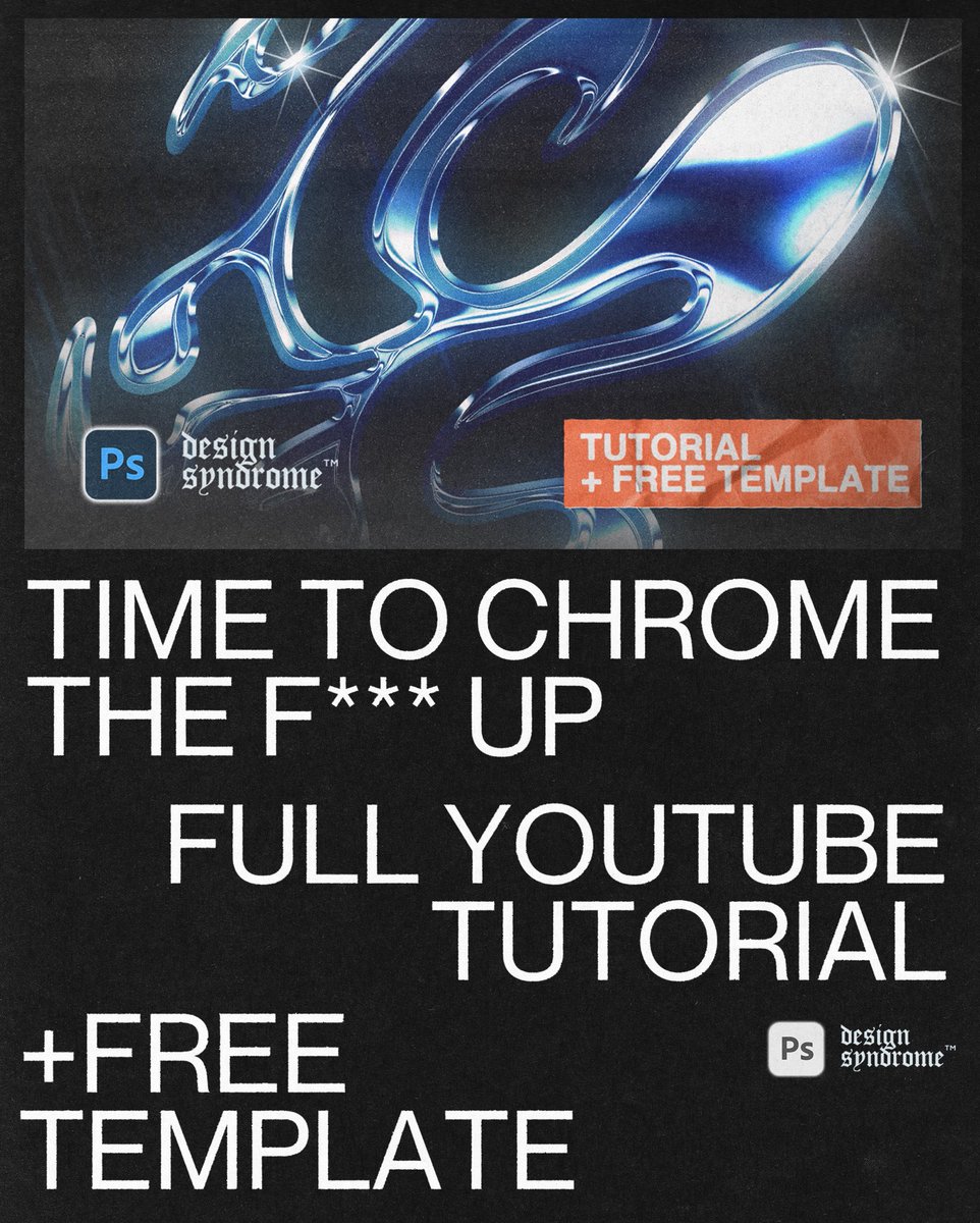 designsyndrome1's tweet image. Full tutorial it’s out on my YouTube!! Share with you designer friends 🥷🥷

Watch it here: youtu.be/NjJmlooCxwI