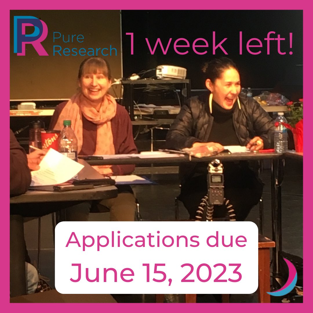 Pure Research fosters theatrical experiments and supports artists pursuing provocative theatrical questions. PR returns in 2024 through our partnership with the Tarragon Theatre. 

Read more about Pure Research and explore the application guidelines: nightswimming.ca/research/call-…
