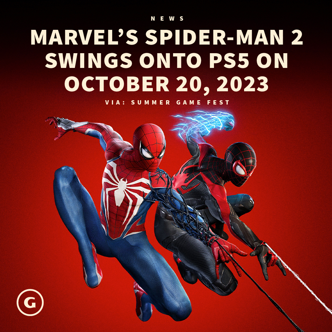 Spider-Man 2 Release Date, Cover Art Debut at Summer Game Fest -  PlayStation LifeStyle