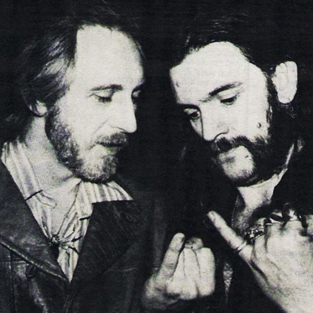 John Entwistle and Lemmy!
