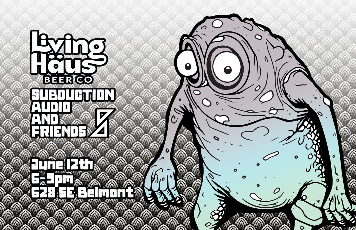 SubductionAudio's tweet photo. Mondays really are better with drum and bass. Silky smooth is the name of the game for these ones. Light, atmospheric, liquid! goes along with the light and refreshing offerings. come session with us!
The next session is Monday June 12th #usdnb #pdxdnb
Djs for the night
Lu
Binksy https://t.co/01yJbRxKfD