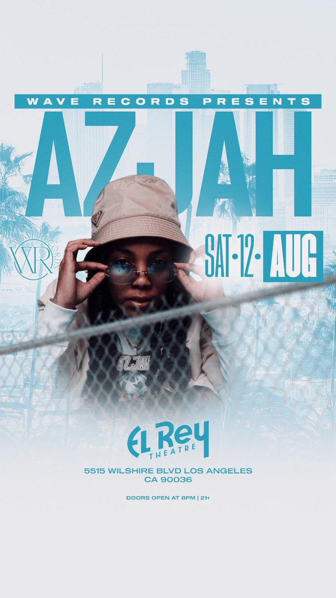 youngGo102's tweet photo. wave records presents: da third person onda lineup, Comptons very own azjah. tap in tomorrow as we reveal da final artist on showcase! 
—> #gotime🌊 https://t.co/ZT9xSBJtT2