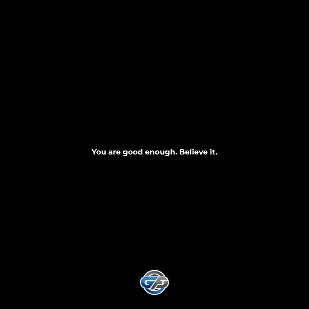 gfpmindset's tweet photo. It's up to you to change that that voice in your head.

#gfp #grantparr #gamefaceperformance #goodenough #positivity #shiftyourmindset https://t.co/4BcEDUhLra
