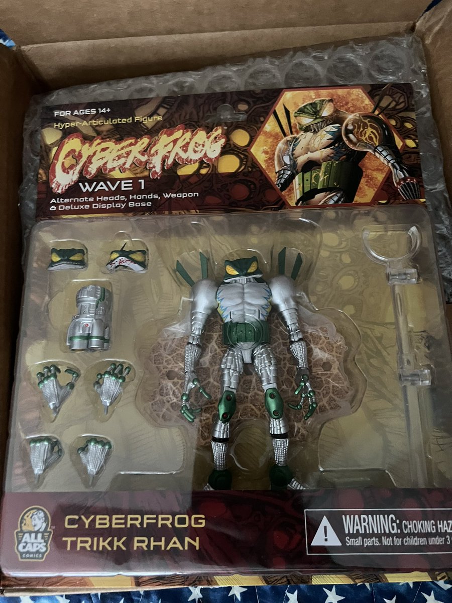 Coming soon boldcatstudios toy review of cyber frog  #toys #comicsgate #comics