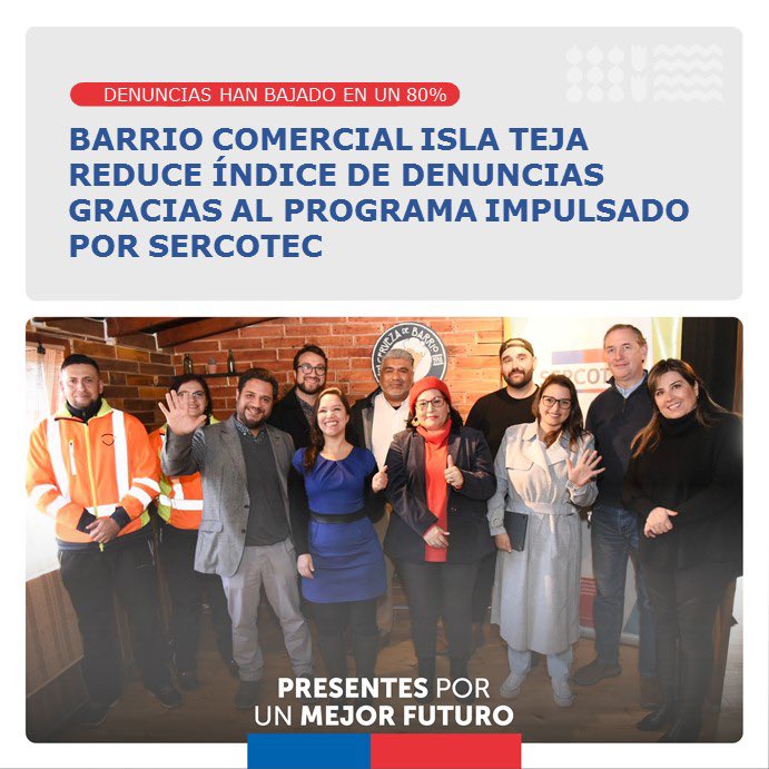 DPRLosRios's tweet photo. Buenas noticias📣

Delegada @carlapenarios, junto a la alcaldesa @Carla_Amtmann, @Economia_R_XIV y @vocerialosrios participaron del lanzamiento del programa Barrio Comercial Isla Teja #valdiviacl de @sercoteclosrios.💪🏻

Entérate más aquí 📲 https://t.co/RQhvQaeM4U https://t.co/LqOMQu7CiW