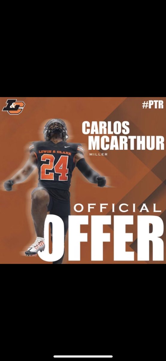 Carlos McArthur (@mcarthurcarlos) on Twitter photo I’ve received my first offer from the United States. The Division III of Lewis & Clark College. Thank you Coach Bushman, it was nice meeting you at the NorthWest Showcase. <a href="/JoeBushman5/">Joe Bushman</a> I’ve received my first offer from the United States. The Division III of Lewis & Clark College. Thank you Coach Bushman, it was nice meeting you at the NorthWest Showcase. <a href="/JoeBushman5/">Joe Bushman</a>
