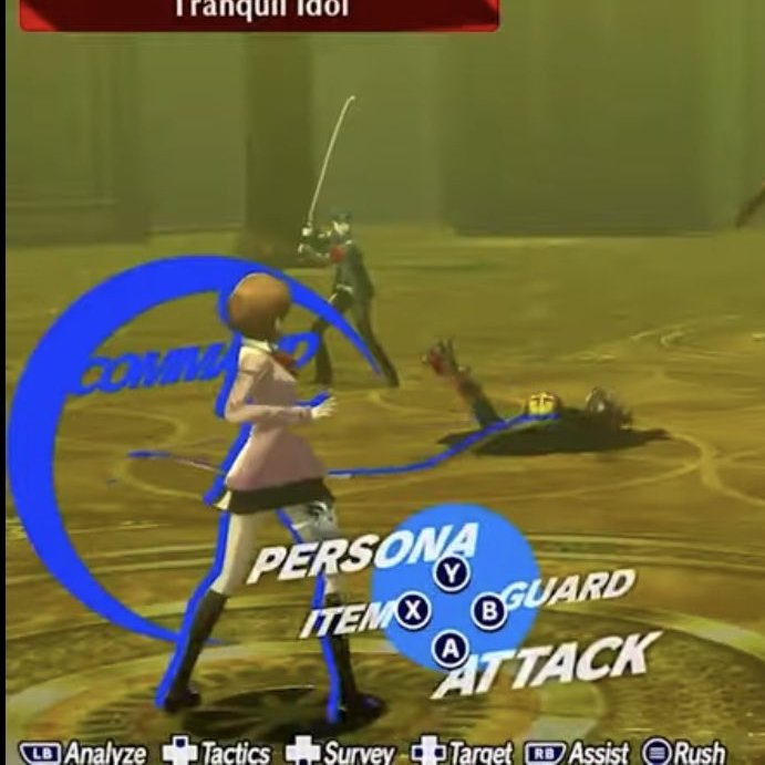 if you wanna talk about actual soul vs soulless WHAT IS THIS SHIТ??

Persona 5 UI-fication does not work here when P3 purposefully made its UI look like a gun cylinder