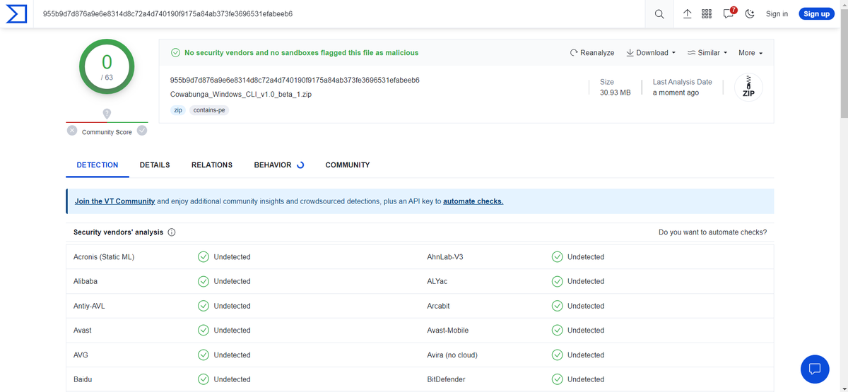 LeminLimez on Twitter: "no virus in Cowabunga Lite, windows is just high"