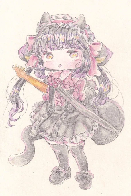 ふぁっきゅー。 #イラスト #illustlation #ロックの日 #アナログ絵