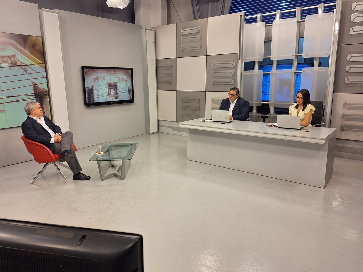 PrensaRiera's tweet image. Compartiendo en el programa #puntosdevista por @C9NParaguay