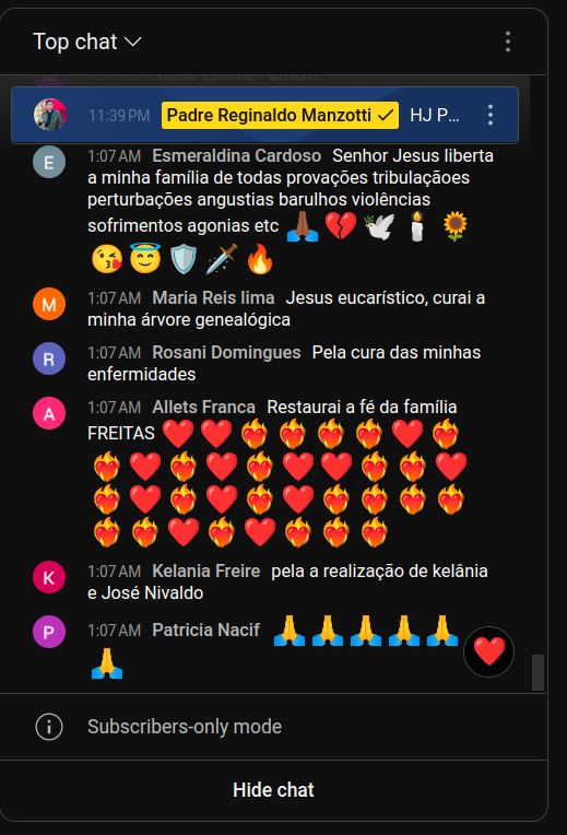 madytyoo's tweet photo. @padremanzotti 
A benção de Deus é só para assinantes https://t.co/gL2F3rbJeM