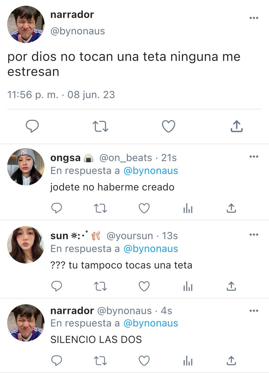 bynonaus's tweet photo. ONGSASUN AU! ✧ 

donde ongsa y sun se odian pero sus amigos north y night las obligan a convivir juntas los fines de semana para poder quedarse solos en el piso que sun y night comparten https://t.co/scqp6sH2b1