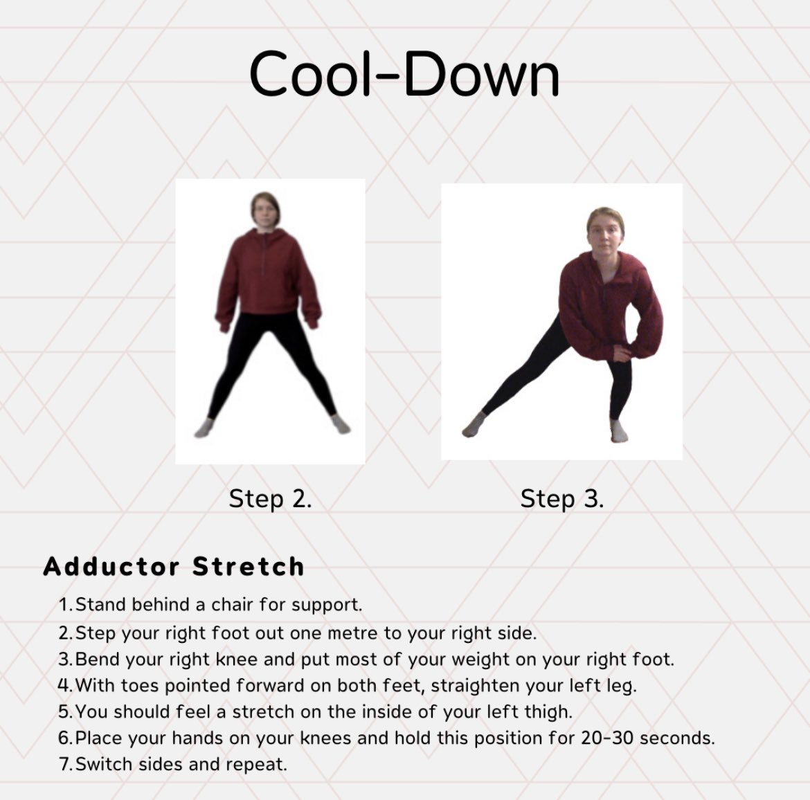 For DAY 6 of our #letsmovecanada challenge, we’ll be discussing more of the benefits of a cool-down and tips for different stretches! 

Register online at letsmovecanada.com for prizes and more! 

#ipacc
#healthyliving
#physicalactivity 
#cooldown 
#wellness 
#strava