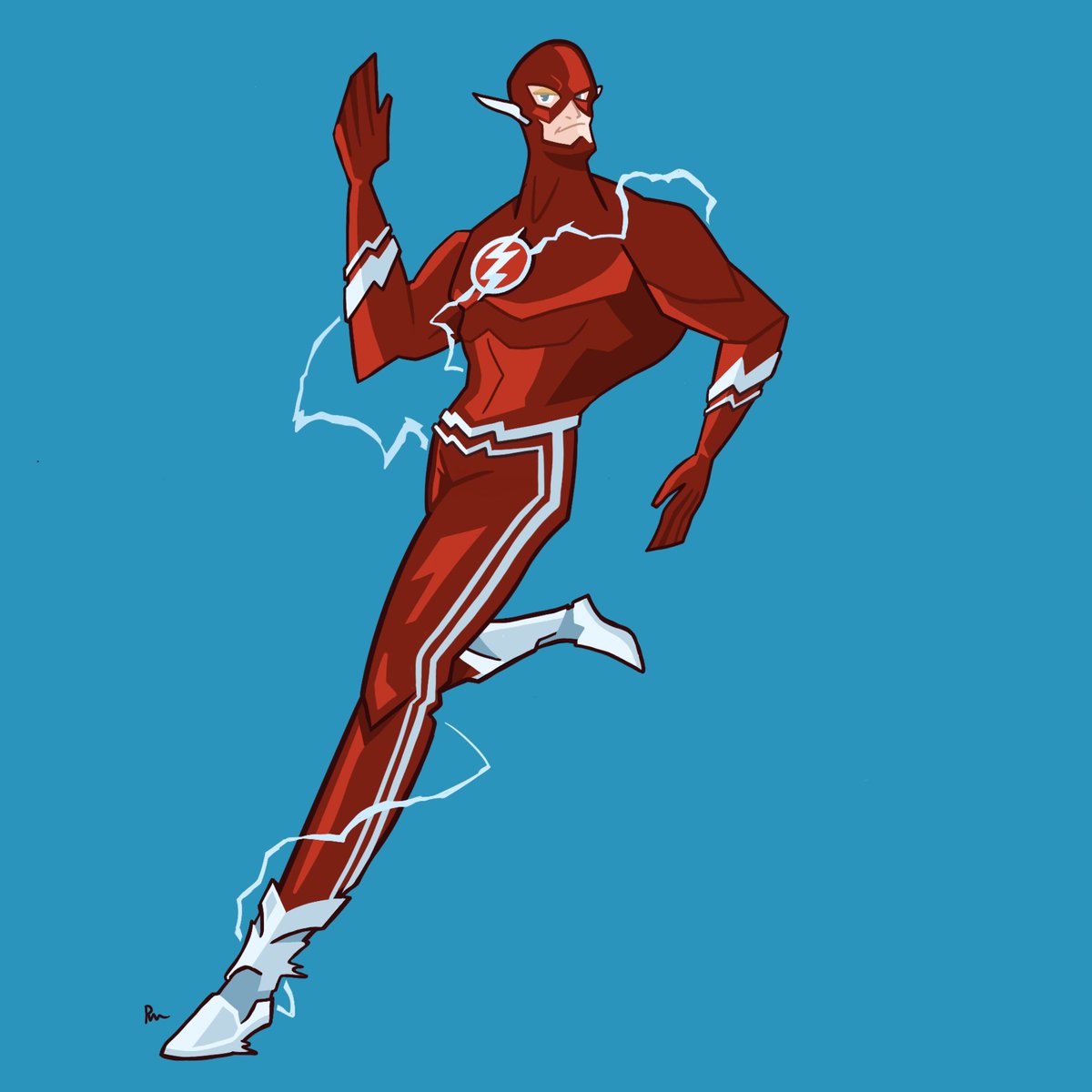 A flash for @L_B_C_95’s #justiceleaguemortal challange!! trying out a slightly different style