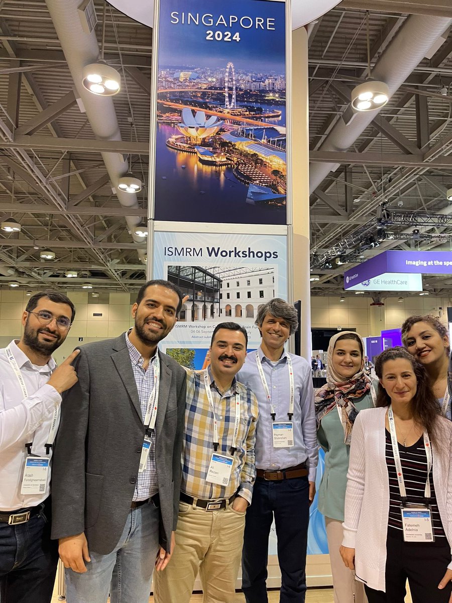Faezehrahimimd1's tweet photo. In these photos, you see only some of the many Iranians who were able to attend the #ISMRM2023 in Toronto, Canada, although many couldn’t!
It's amazing to see these many people from my homeland impactful in science.
I hope to see more of us in Singapore at #ISMRM2024
@ISMRM https://t.co/GxJdLCrASA