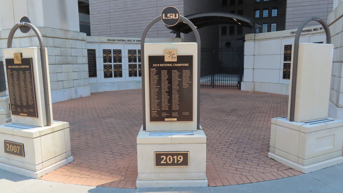 I was in Baton Rouge today and stopped off at Tiger Stadium. #lsutigersfootball #lsu #tigerstadium