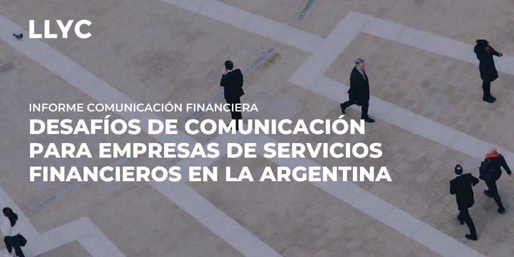 ¿A qué desafíos de comunicación se enfrentan las empresas del sector financiero argentino?¿Cuáles son las 🔟claves para lograr una comunicación exitosa en este campo? Descúbrelo en el informe de #ComunicaciónCorporativaLLYC de #LLYCArgentina 
👉ow.ly/hvpE104JVyk  #LLYCIDEAS