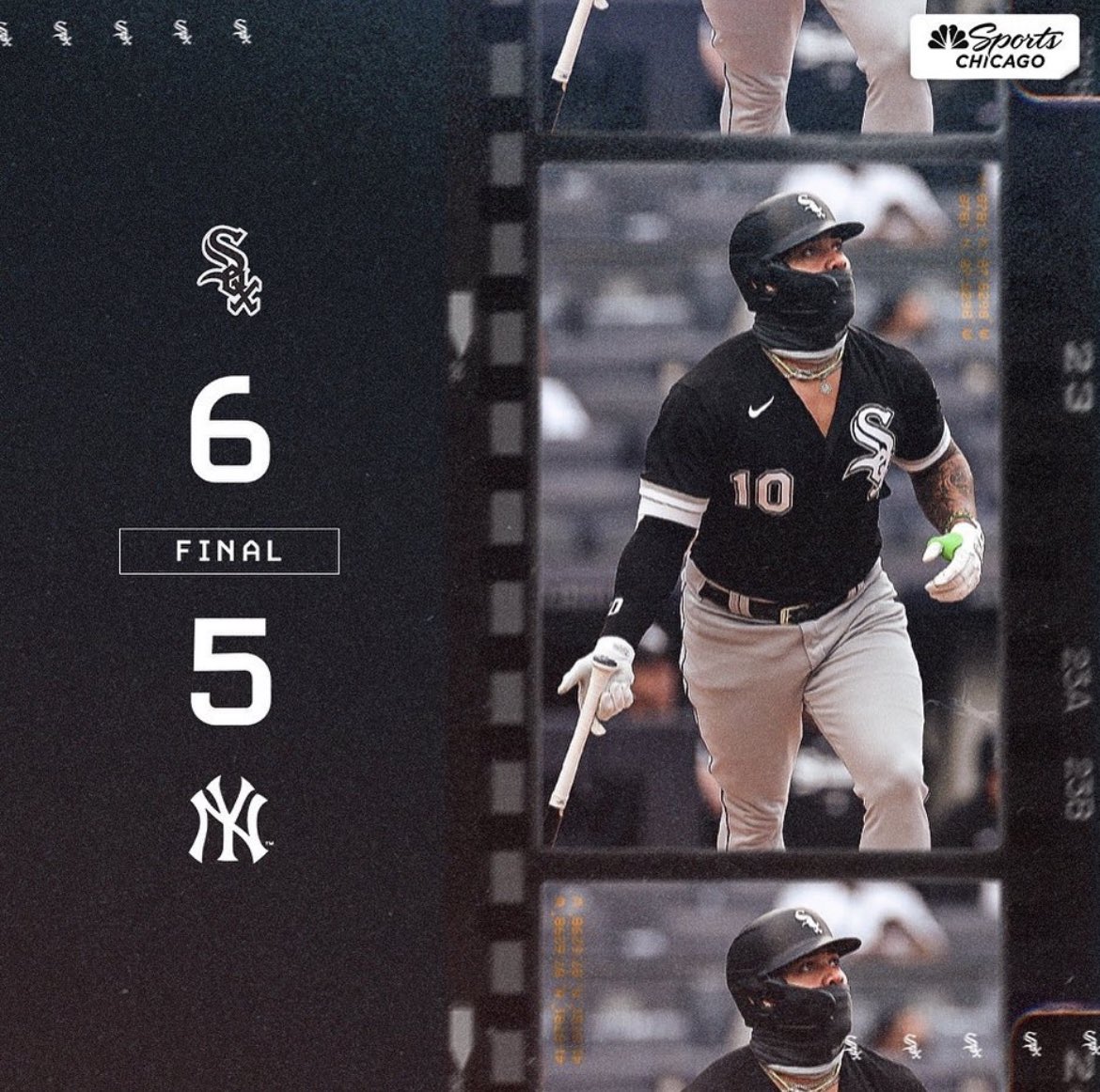 SOX WIN!!! @WhiteSox beat the @Yankees 6-5!! #GoSox #SeriesWinner #Benintendi #2SeriesInARow #AWhiteSoxWinner #AndrewGONE #Lynnsanity #Kopech #BurgerBombs #BridgeportLumberCo #SouthSideHitmen #ComiskeyPark #TA7 #LaPantera #HiMom #YoYo #Yaz  #DealinCease #Gio #SportsZoneChicago