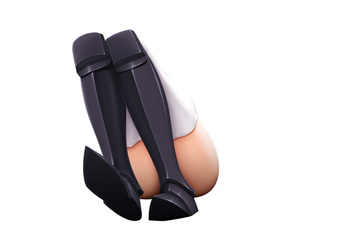 ちょっと閉じた足の塗りを更に綺麗に修正。🥸
足を開いた物が赤みが強いのでこちらももっと赤みを入れたいんだけど背景に合わないらしい。
色使いはなかなか難しいねぇ…😢
足だけで綺麗～と思ったらいいねを♂じゃない押してあげてね。😉
そもそも前と違いがわからない?😅 