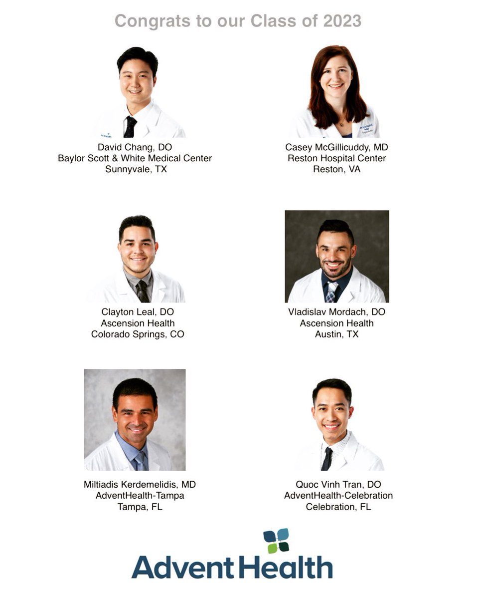 Excited for our graduating seniors! All got their #1 jobs! #emergencymedicine #EMBound #emlife