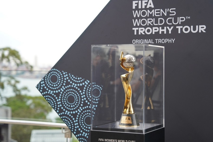 The silverware that the world will descend on our shores in pursuit of! While we all hope @TheMatildas will win the day, beyond silverware this World Cup offers up a moment in history to see women and girls centre stage, as the champions they are. Not long now! @FIFAWWC