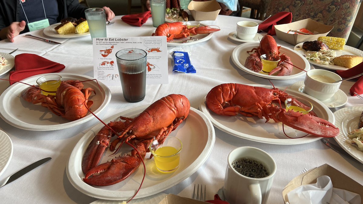 J_Ting1's tweet photo. Obligatory #PolymersGRC lobster pic to close out @GordonConf Polymers 2023
π¦π¦π¦π©βπ¬ππ»π¨βπ¬π¦π¦π¦ https://t.co/vSJDjVK2m2