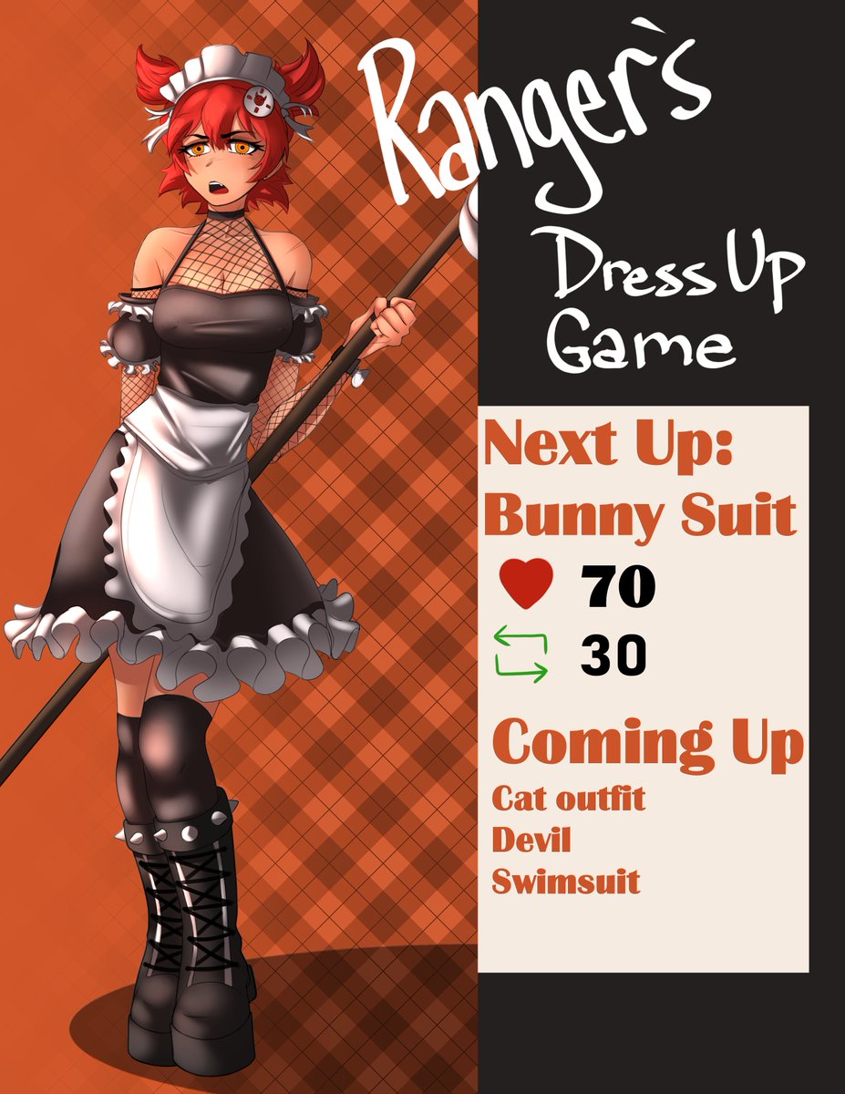 Part 2 of the Dress Up Game!

Can we reach enough likes for the Bunny Suit? 👁️