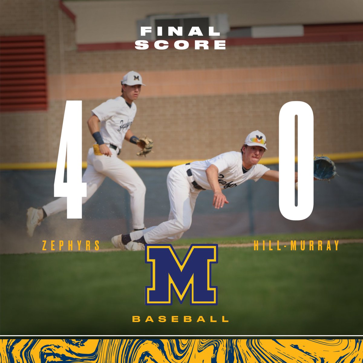 The baseball team beat the Pioneers in the Section 4AAA Final this evening. #GoZephs #StateBound