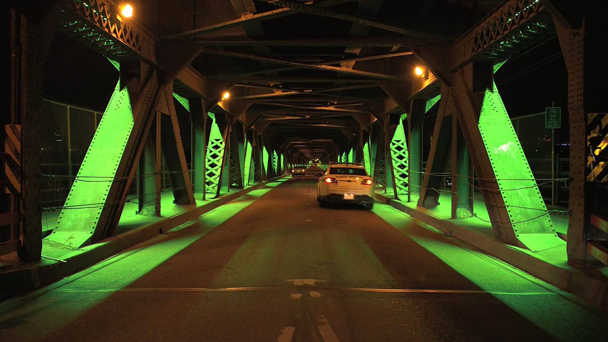 The #HighLevelBridge in #Edmonton #Alberta will be lit in orange & green for Farmers’ Day.💻archives.ufa.com #FarmersDay #FarmersDays23 #UFACooperative @UFAcooperative @UFHSarchives #Yeg #LightTheBridge⤴️