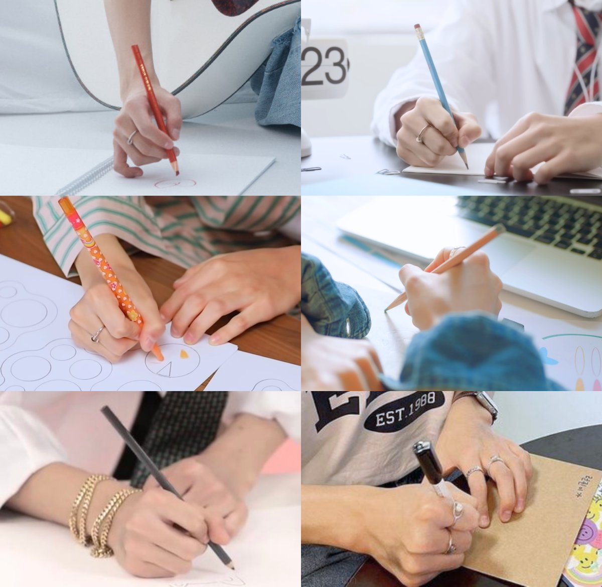 Renjun has very beautiful, pretty, artistic hands 🥹🫠💛🎨