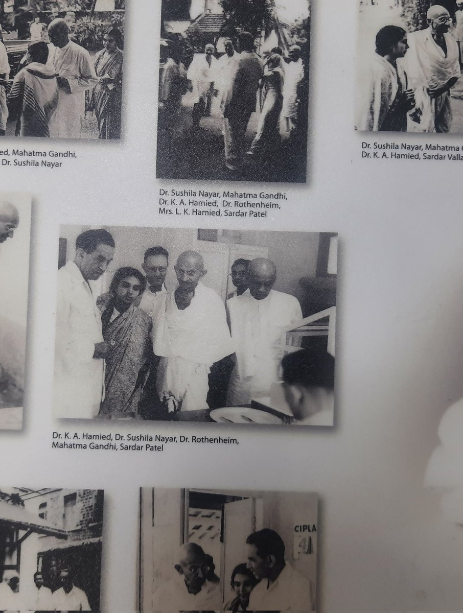 Dr Sushila Nayyar, not much is known about the amazing #women #freedom fighters of India. Was happy to see her photo @CiplaArchives and the chief archivist especially mention her presence at Cipla company. #ArchiveDay