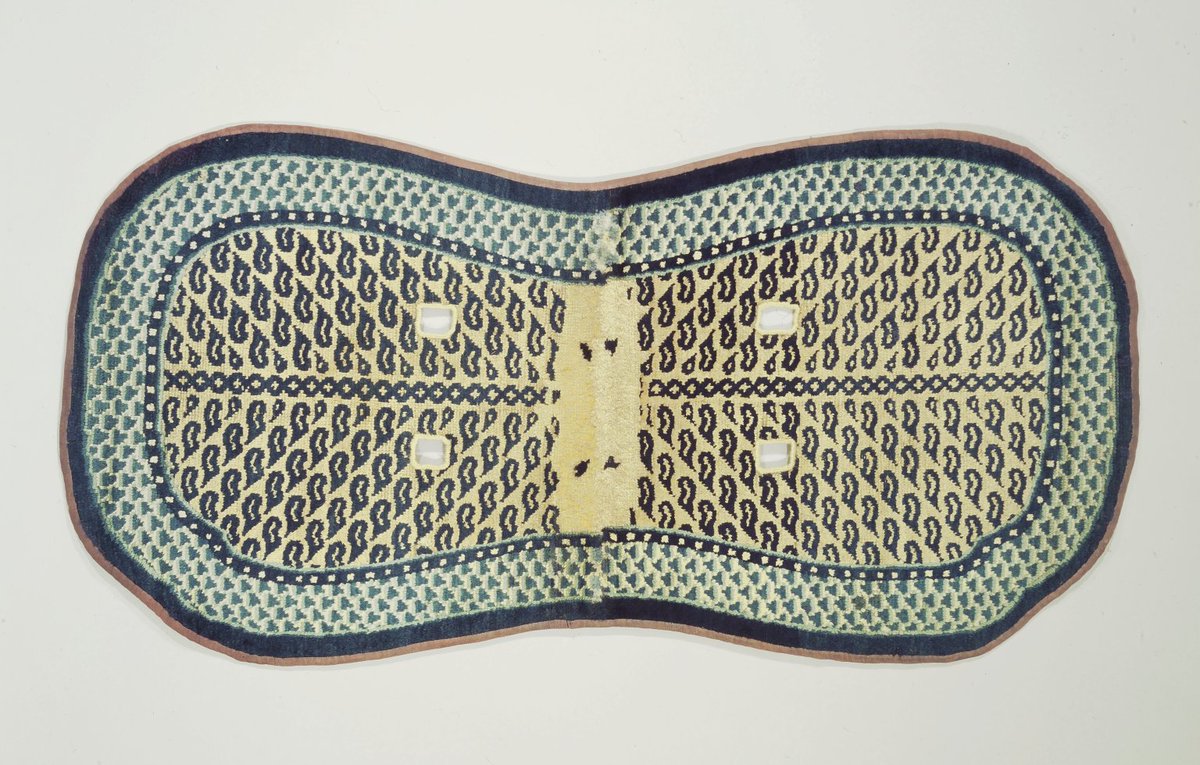 BklynMuseumBot's tweet photo. Saddle Rug, late 19th century https://t.co/BKZdndnd8E https://t.co/I0jn4hUyoH