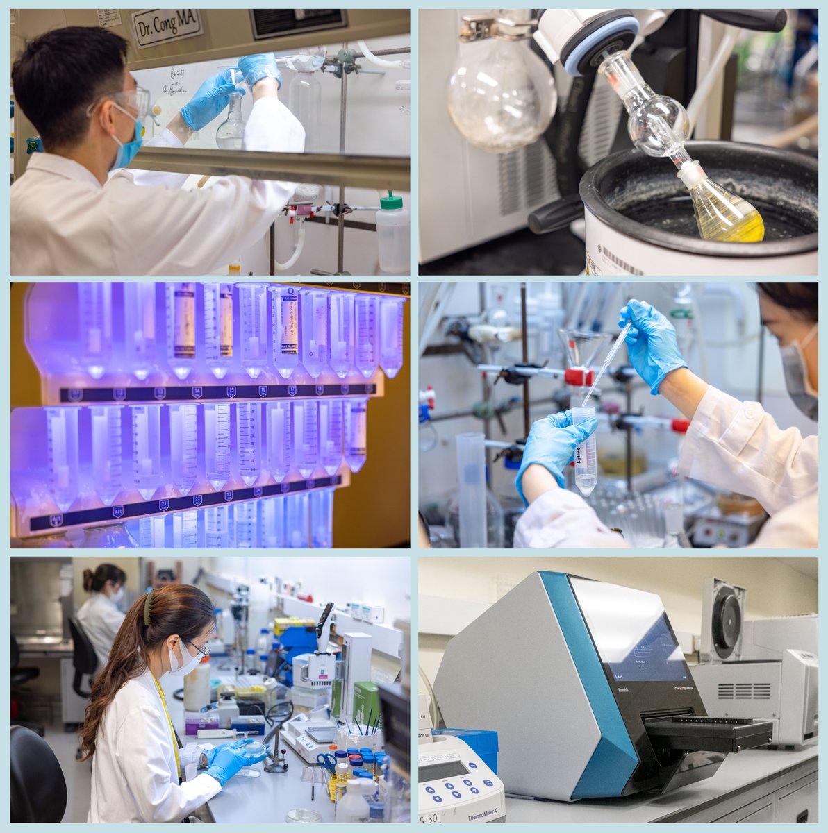 Multi-site, multi-disciplinary #collaboration in action! 🤝 First-ever glimpse into our daily lab life, with our brilliant colleagues hard at work on our various pipelines. 🔥 Featured here are snapshots from our in-vitro, pre-clinical stages of R&D. 💊