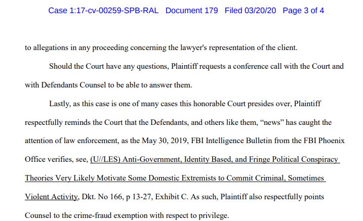 Marinkapm's tweet photo. @AlKapDC You might want to read some court docs at my bio link. My #oathbreaker judges at the Western District of Pennsylvania, Judge Susan P Baxter, Richard Lanzillo with opp counsel enabled the spread of Pizzagate, QAnon &amp; domestic extremism. https://t.co/WyzN1seyAQ #CleanHands R 8.3 https://t.co/HSH5qUw1c1