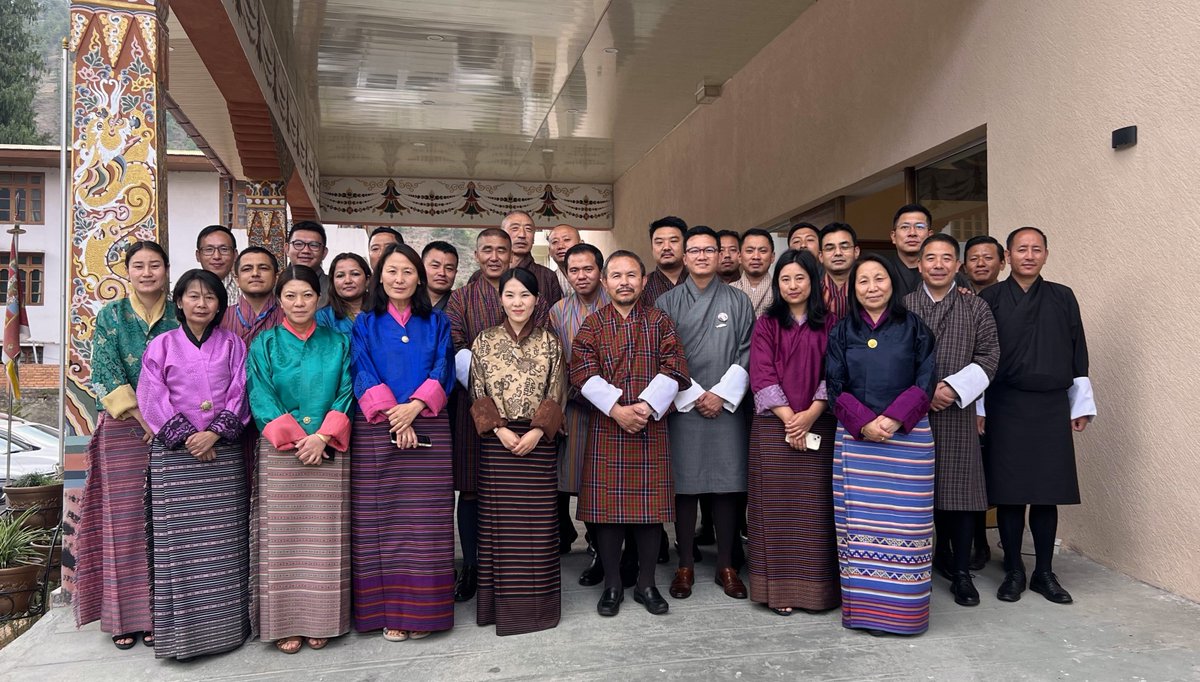 UNDP_Bhutan's tweet photo. #Bhutan fast-tracks readiness &amp; early actions to implement Kunming-Montreal Global Biodiversity Framework (GBF), a landmark agreement to guide global action on nature. As part of effort, the new National Biodiversity Strategies &amp; Action Plan will be developed in alignment w/ GBF. https://t.co/lBtOhbVeHf