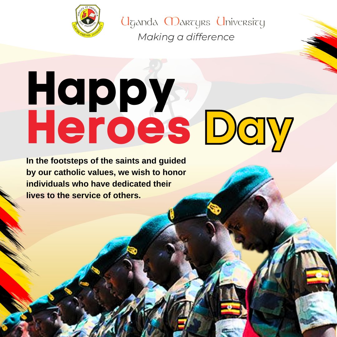 We wish you all a happy #HeroesDay23 

Tag your #Hero
#UMUAt30 
#UMUNkozi
