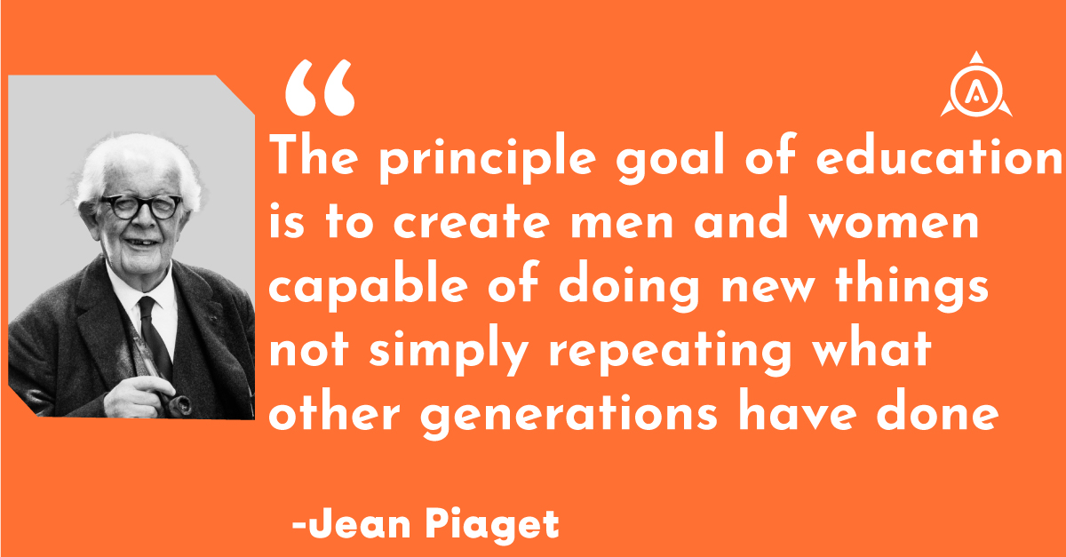 The principle goal of education is to create men and women capable of doing new things not simply repeating what other generations have done - Jean Piaget 🙃

#ankidyne #quotes #jeanpiaget