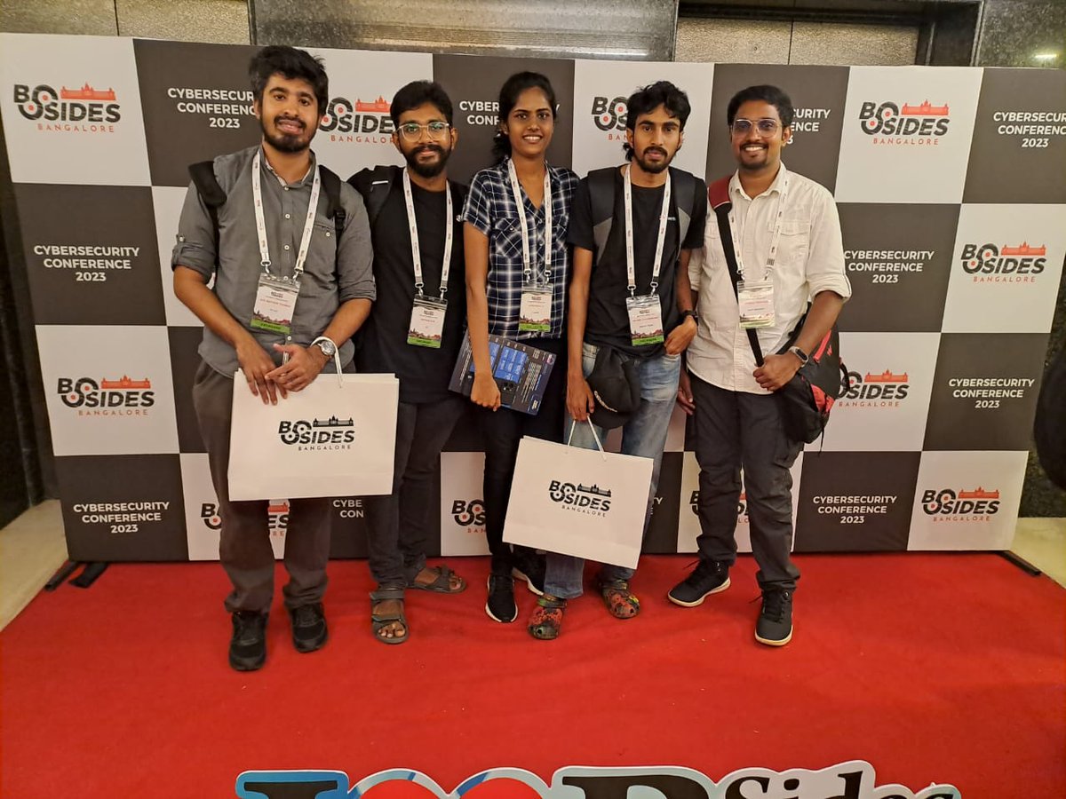 We are delighted to share that the InitCrew community members had an incredible opportunity to meet in person at Bsides Banglore 2023. We extend our heartfelt gratitude to each InitCrew member for their active participation and support.#initcrew#cybersecurity
