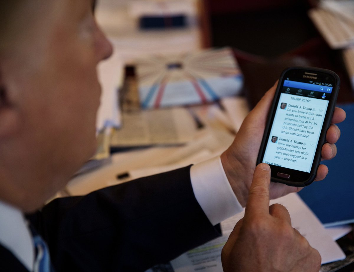 BREAKING: NBC News reveals that a terrified Donald Trump is “keeping an eye on which Republican leaders are tweeting in his defense” tonight — and which ones are not. 

According to NBC, so far, Trump and his team are upset that they haven’t seen any Tweets defending Trump from