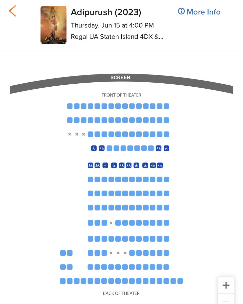 #Adipurush Premiere Theatre List
New York🇺🇸:

Regal Union Square ScreenX & 4DX

Regal E-Walk 4DX & RPX

Regal UA Staten Island 4DX & RPX

Cinemark Willowbrook Mall and XD

Cinemark Watchung and XD

Cinemark Hazlet 12

Regal Hadley Theatre

Regal Commerce Center & RPX

#Prabhas