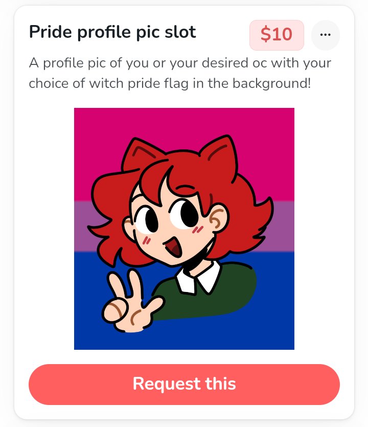 CartoonsSams's tweet photo. @jumpingjunebugg I've got some pride ych for this month but my ko-fi is filled with numerous other slots as well https://t.co/cfe90Dqnf1