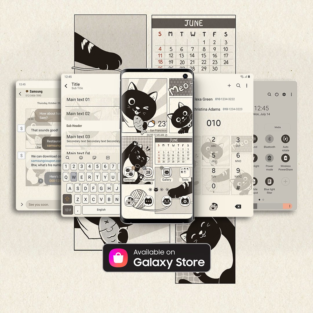 ArtPhinton's tweet image. Each of us has an inner child that needs to be heard and embraced.
Hi June, hi joy: galaxy.store/junetime

#PhintonART #samsungtheme #AndroidTheme #samsungthemestore #Galaxythemes #GalaxyZFlip4 #design #phonecustomization #cat #cute #comic #june #calendar