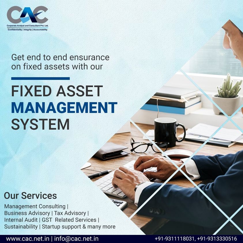 Get end to end ensurance on fixed assets with our Fixed asset management system
Contact Us :- cac.net.in | info@cac.net.in
+91-9311118031, +91-9313330516
#financialplanning #financialchallenges #financial #financialrisk #financialriskmanagement #Accounting