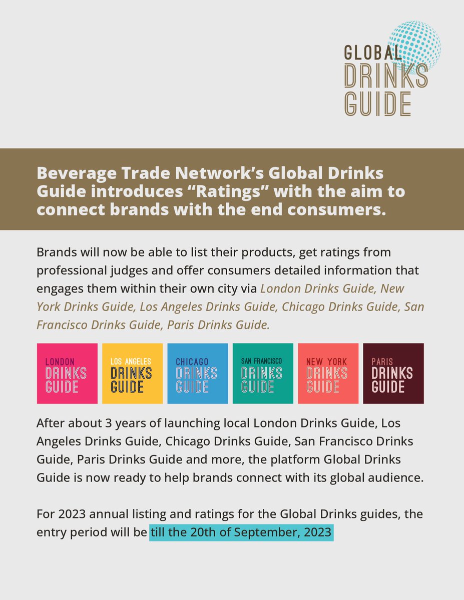 Beverage Trade Network tweet media
